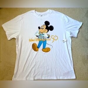 Disney World 50th Anniversary Mickey T-shirt, sz XXL